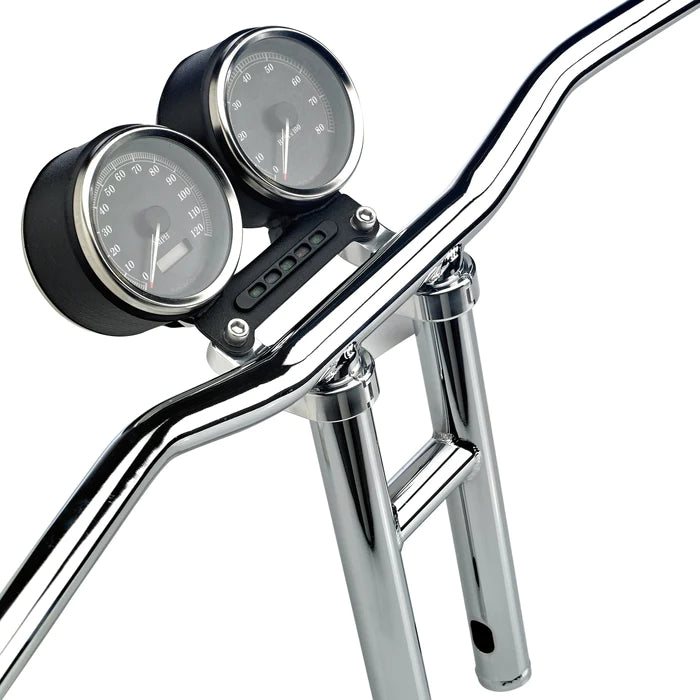 BILTWELL O/S Speed Clamps - Chrome - Angled 6903-105 - PartsOutlet.com.au