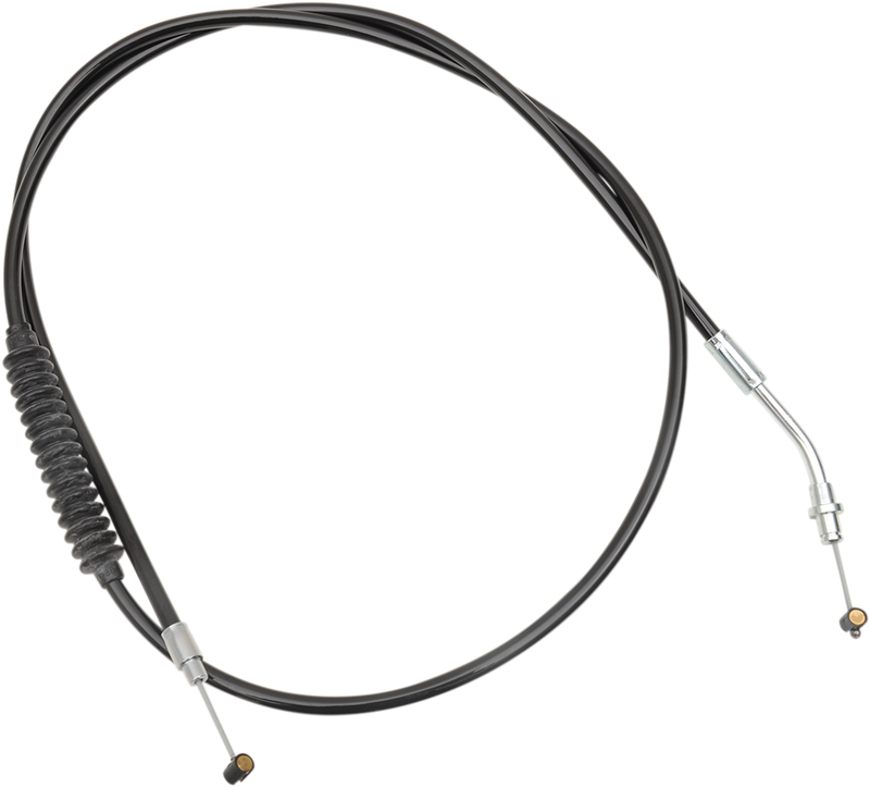 BARNETT Black Vinyl Clutch Cable - +6" - Indian 101401000406