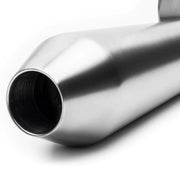 BRITISH CUSTOMS Predator Pro™ Mufflers - Brushed - Triumph 2016-2023 - BC902-102-BR - PartsOutlet.com.au