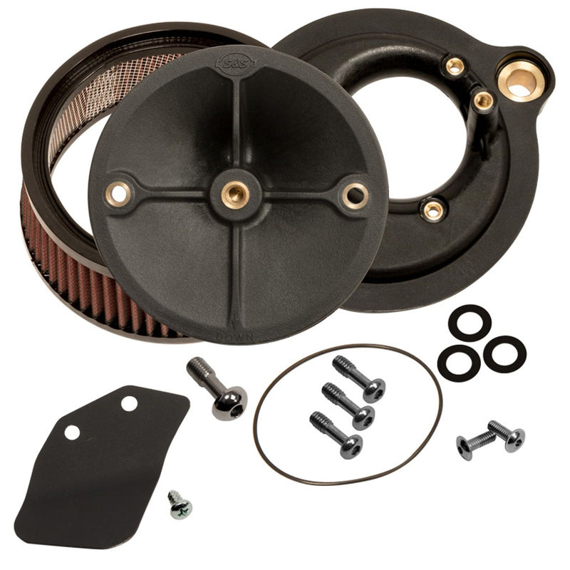 S&S CYCLE Stealth Air Cleaner Kit Without Cover for 2017-Up HD® M8 Models - 170-0354C - PartsOutlet.com.au