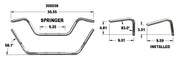 KHROME WERKS Handlebar - '97 - '04 FLSTS 300038 - PartsOutlet.com.au