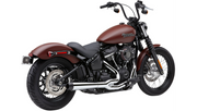 COBRA El Diablo Exhaust - '18-'20 Softail - Chrome 6478 - PartsOutlet.com.au