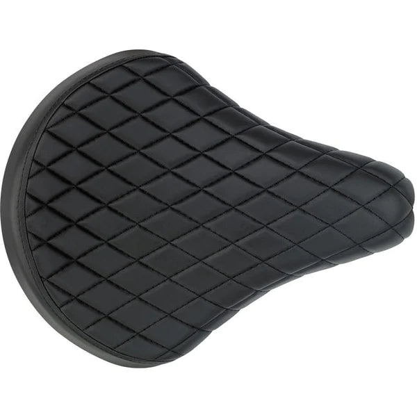 BILTWELL Solo Seat - Black - Diamond 4001-101 - PartsOutlet.com.au