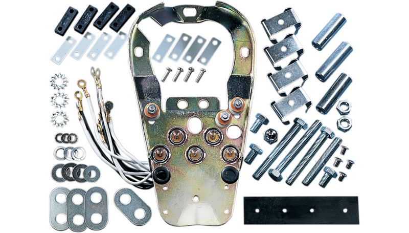 DRAG SPECIALTIES Cast Dash Mounting Base Kit - Harley-Davidson 1968-1995 - 74005 - PartsOutlet.com.au