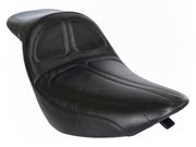 LE PERA Maverick Daddy Long Legs Dual Seat. Fits Softail 2006-2017 With OEM 200 Rear Tyre - LK-910DL - PartsOutlet.com.au