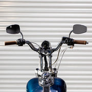 BILTWELL O/S Speed Clamps - Chrome - Angled 6903-105 - PartsOutlet.com.au