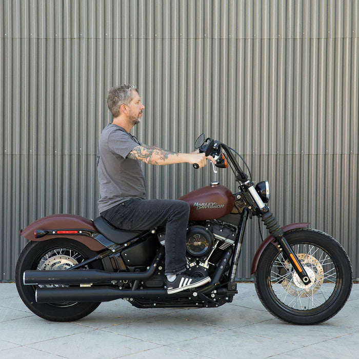BILTWELL Handlebar - Ape Hanger - TBW - Black - TBW W/ INSERT - 6004-2017 - PartsOutlet.com.au