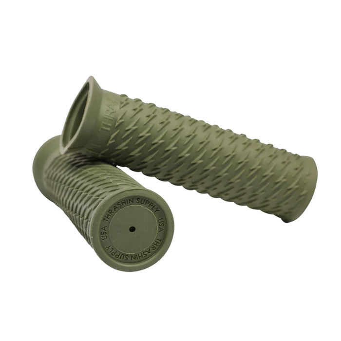 THRASHIN SUPPLY CO. Grips - Bolt - Green TSC-2708-6 - PartsOutlet.com.au