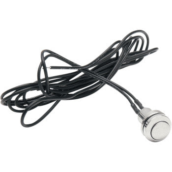 DRAG SPECIALTIES Mini Push-Button Switch - Chrome - 370314