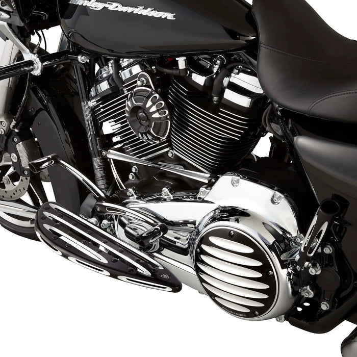 ARLEN NESS DEEP CUT® FLOORBOARDS, BLACK - 18-up FL SOFTAIL - 410-003