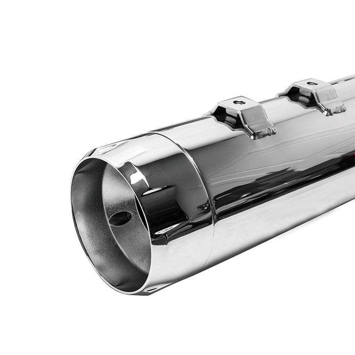 S&S CYCLE Mk45 TOURING MUFFLER for 1995–2016 TOURING MODELS—Chrome with Chrome Thruster End Cap 550-0620 - PartsOutlet.com.au