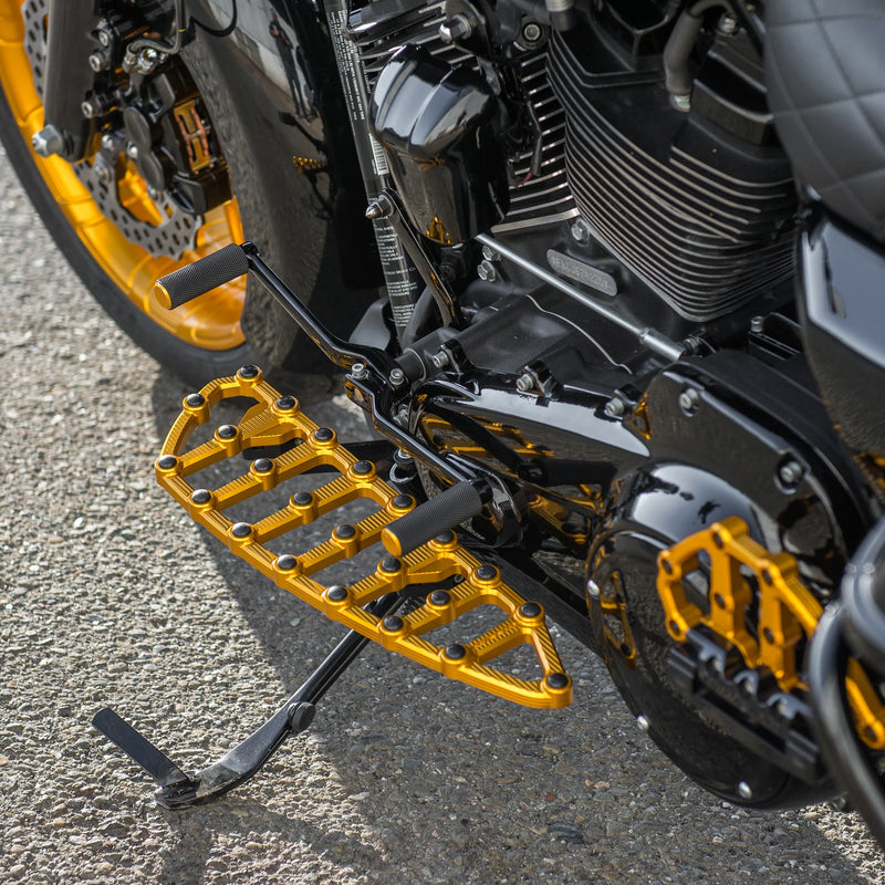 ARLEN NESS NESS-MX FLOORBOARDS, GOLD - 99-up FLT TOURING - 06-894 - PartsOutlet.com.au