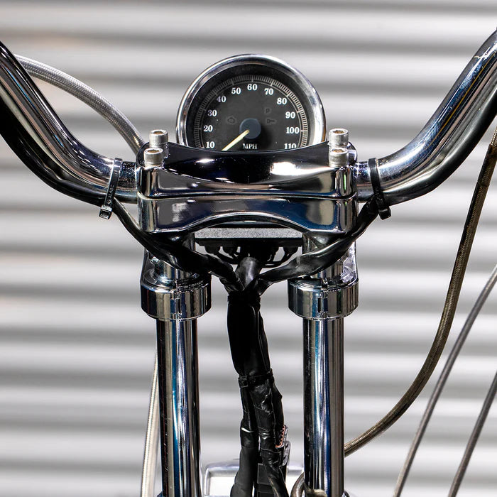 BILTWELL O/S Speed Clamps - Chrome - Angled 6903-105 - PartsOutlet.com.au