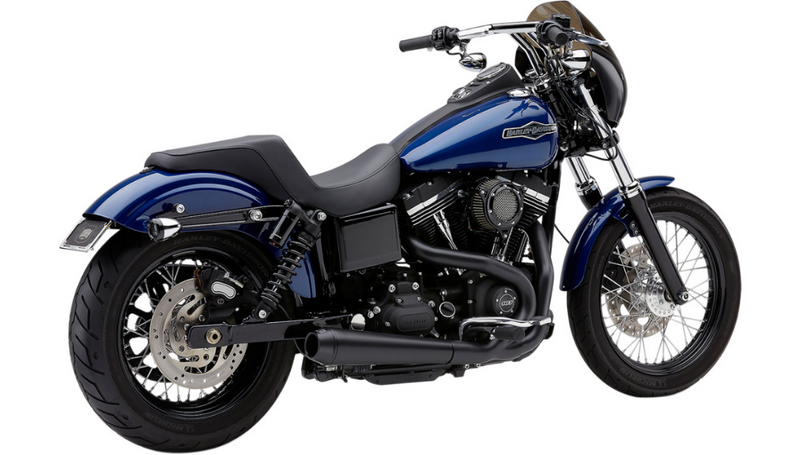 COBRA El Diablo Exhaust System - Black - 4" - FXD '06-'11 - 6476B