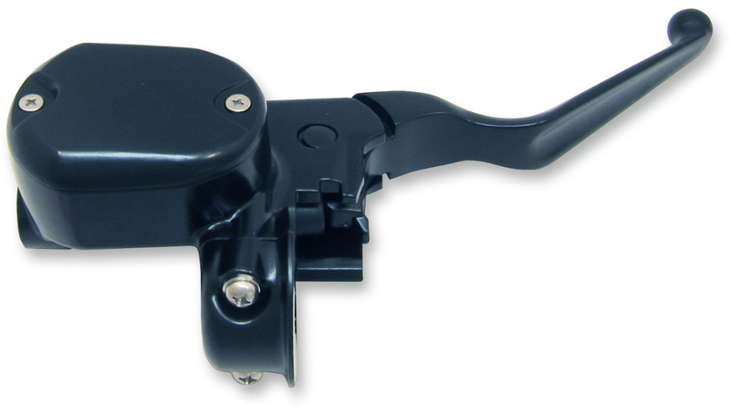 DRAG SPECIALTIES Brake Master Cylinder - Non-ABS - Black - Harley-Davidson 2014-2022 - H07-0790MB-1 - PartsOutlet.com.au