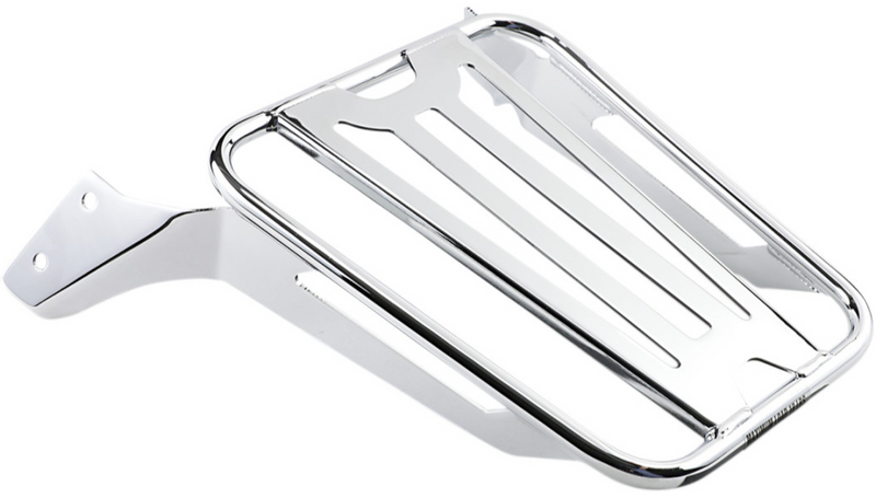 COBRA Sissy Bar Luggage Rack - Chrome - Tubular - '18-'20 Softail - 602-3502 - PartsOutlet.com.au