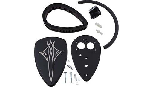 BARON Pinstripe Big Air Kit - Black - Kawasaki VN900 '06-'21 - BA-2074-13B - PartsOutlet.com.au