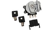 DRAG SPECIALTIES Ignition Switch - Skull - Harley-Davidson 1999-2013 - Chrome 21-0209SKD - PartsOutlet.com.au