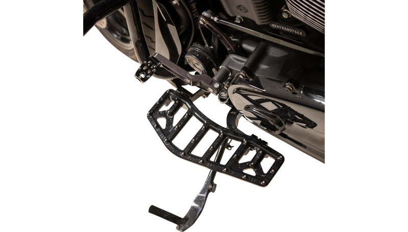 THRASHIN SUPPLY Aggressor Floorboards - Black - FL '07-'25 - TSC-2219-1