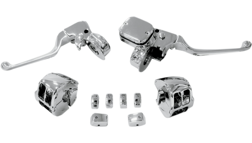 DRAG SPECIALTIES Handlebar Controls - '11 - '17 Dyna/Softail H07-0755KDS