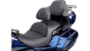 SADDLEMEN Roadsofa Seat - Lattice Stitched - Honda GL 1800 '18-'23 - H18-07-182 - PartsOutlet.com.au