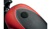 DRAG SPECIALTIES Vented Pop-Up Gas Cap -'96-'24 - Black Wrinkle T03-0339B-A - PartsOutlet.com.au