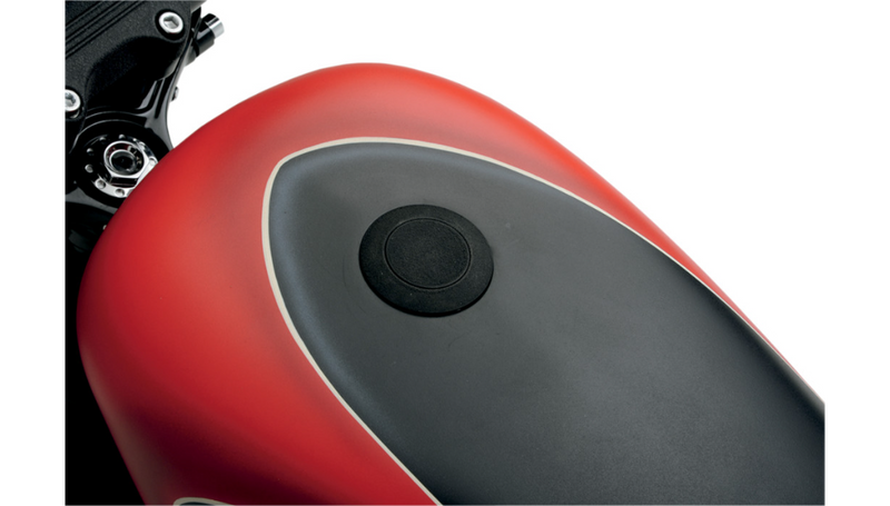 DRAG SPECIALTIES Vented Pop-Up Gas Cap -'96-'24 - Black Wrinkle T03-0339B-A - PartsOutlet.com.au