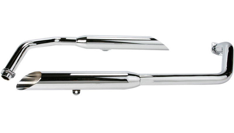 COBRA Classic Slashcut Exhaust - Chrome - Honda '01-'07 - Shadow Spirit 1374SC - PartsOutlet.com.au