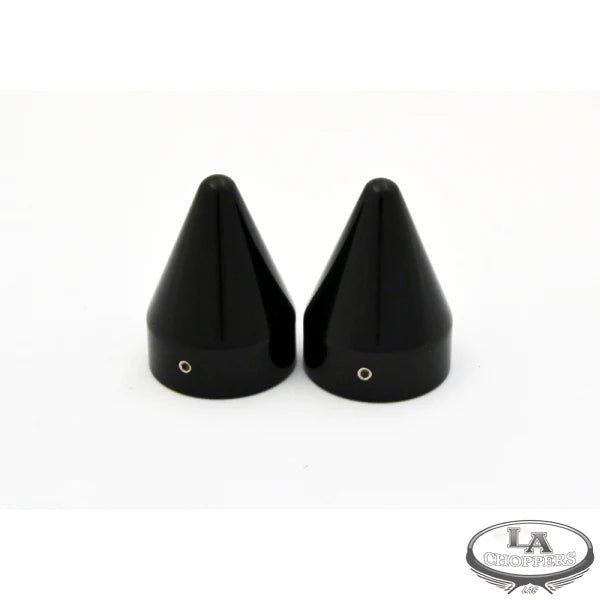 LA CHOPPERS AXLE CAPS-SPIKE BLACK FOR HD - LA-7811-00B - PartsOutlet.com.au