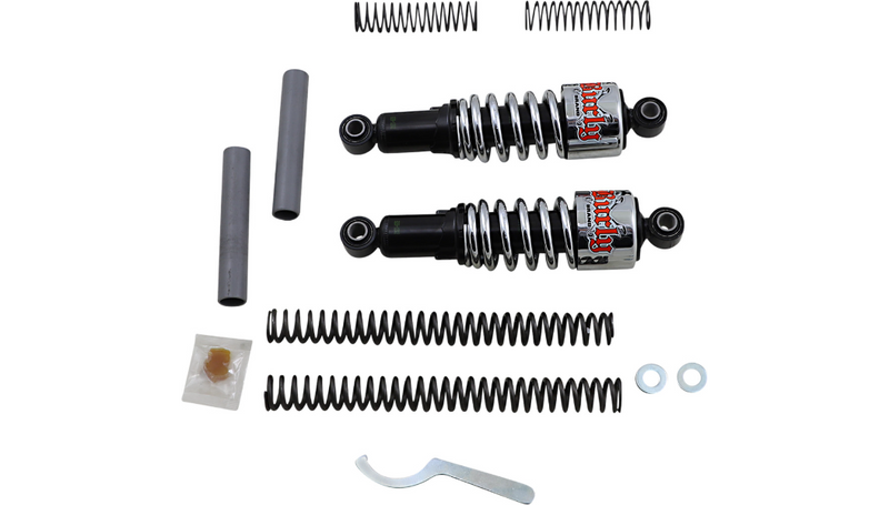 BURLY BRAND Suspension Kit - Slammer - Chrome - '91 - '05 FXD B28-1002 - PartsOutlet.com.au