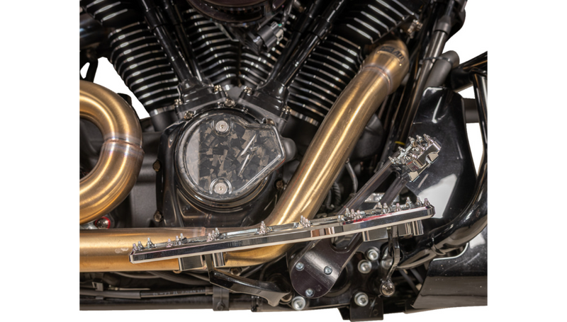 THRASHIN SUPPLY Aggressor Floorboards - Chrome - FL '07-'25 - TSC-2219-3