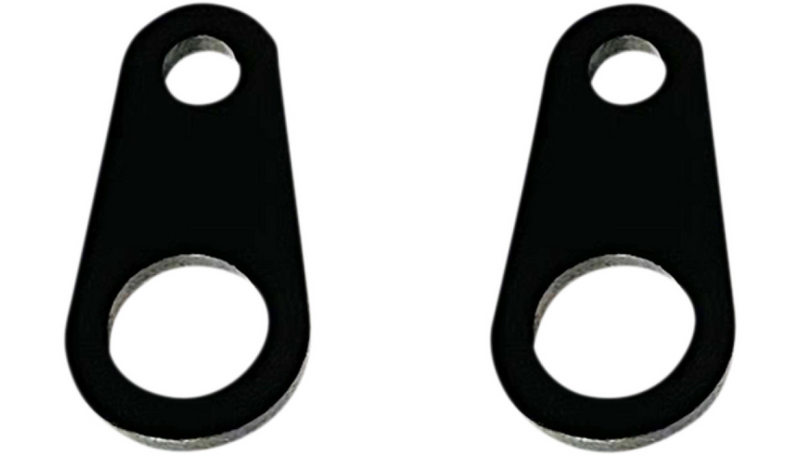 CUSTOM DYNAMICS Mount - Micro Turn Signal - Straight Bracket - Black - CD-MICRO-SB