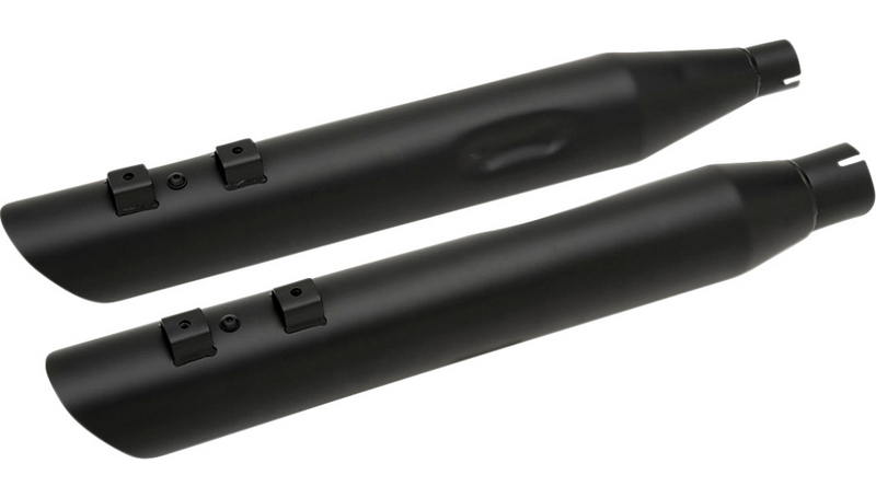 DRAG SPECIALTIES 3.5" Mufflers for '17- '22 FL - Black - H00964