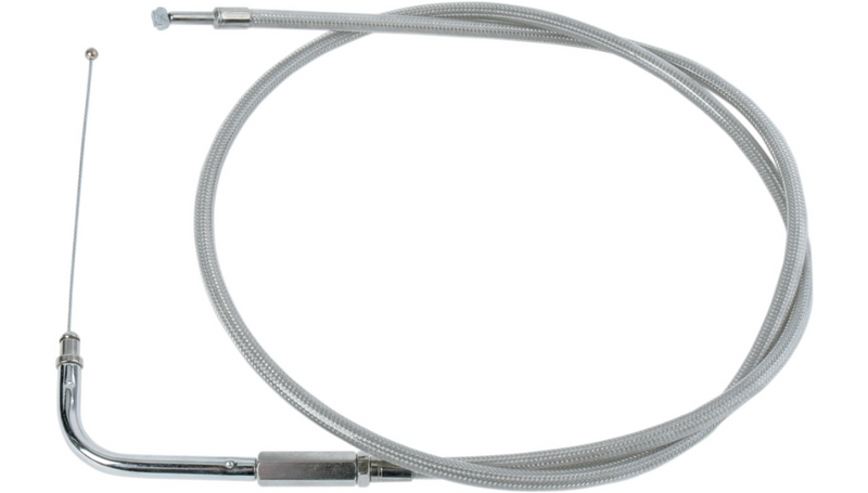 DRAG SPECIALTIES Throttle Cable - 42-1/2" - Braided - FLHRSE '02-'03 - 5333100B