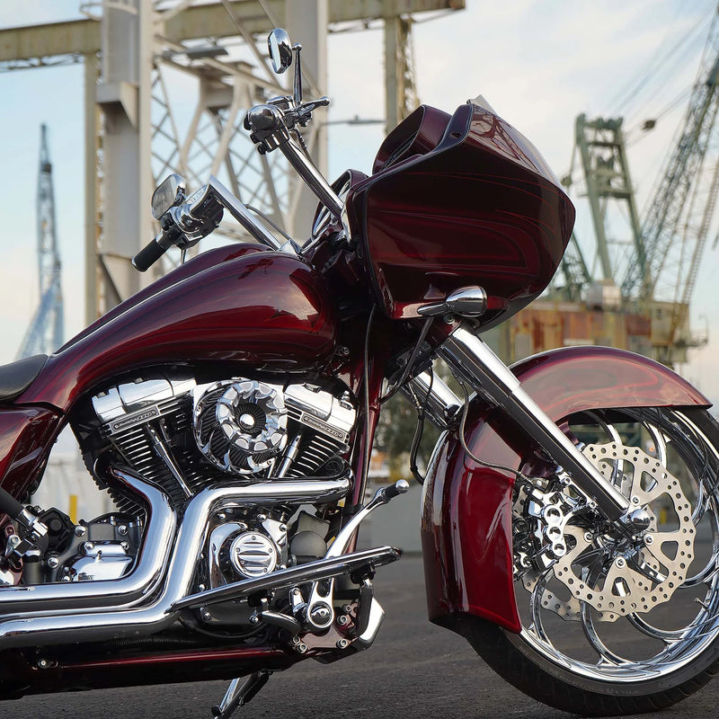 ARLEN NESS Inverted Series Air Cleaner Kit - Drift - Chrome - Touring '24+ & Softail 25+ - 600-230