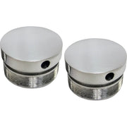 LA CHOPPERS Flush-Mount Fork Cap - Polished - 49 mm LA-7504-49 - PartsOutlet.com.au