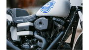S&S CYCLE Stealth Tribute Air Cleaner Cover in Gloss Black - 170-0593 - PartsOutlet.com.au