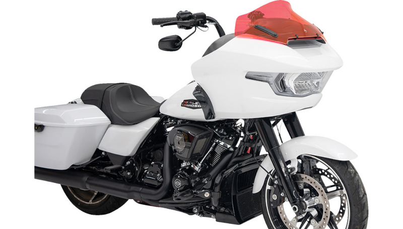 KLOCK WERKS Kolor Flare Windshield - 10" - Pink Ice - FLTR 2024+ - KWW-01-0710
