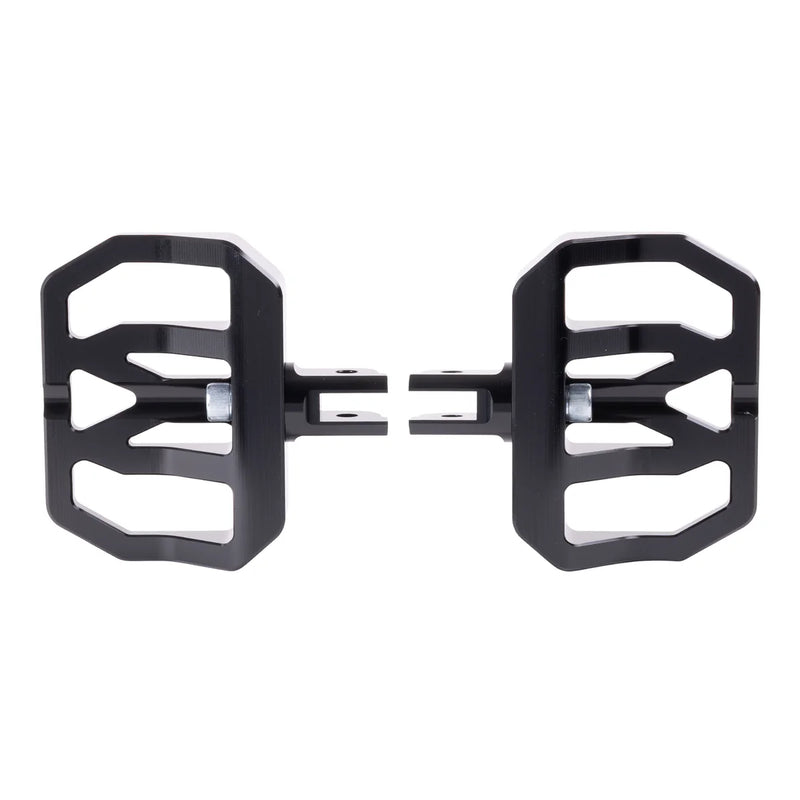 THRASHIN SUPPLY Mini Aggressor Floorboards - Black - Front - Softail '18-'25 - TSC-2031-1-SF