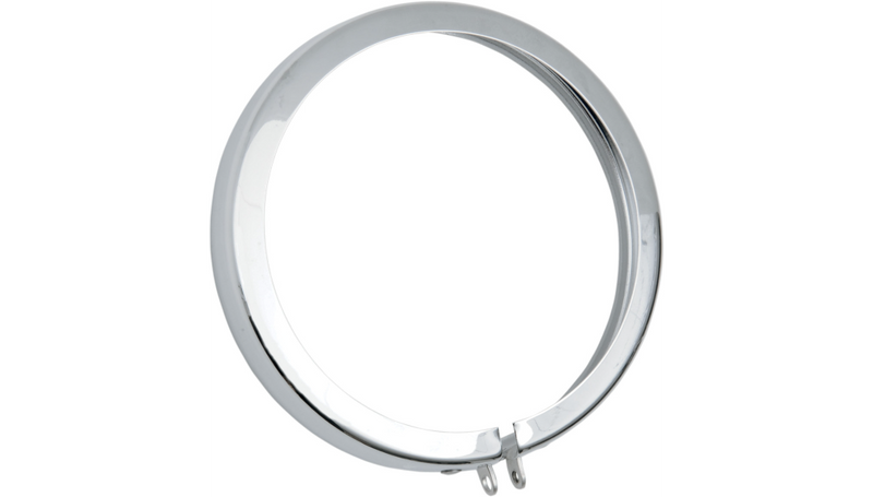 DRAG SPECIALTIES 4 1/2" Chrome Trim Ring for 2001-0558 - 20-0309R
