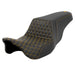 SADDLEMEN Step-Up Seat - Honeycomb - Extended Reach - Gold Stitching - FL '08-'23 A808-07B-178GOL - PartsOutlet.com.au