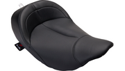 DANNY GRAY BigIST Solo Seat - Black Leather - FL '08-'23 - FA-DGE-0270 - PartsOutlet.com.au