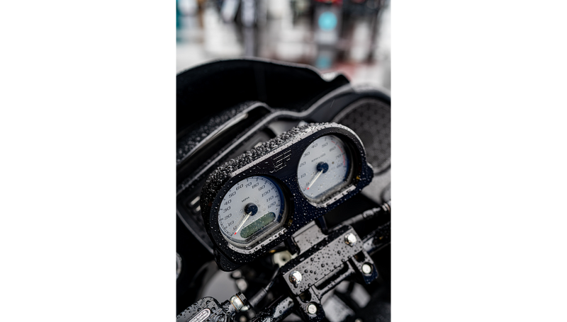 SLYFOX Gauge Mount - Black - Harley-Davidson '15-'22 FL - TM-SLY22