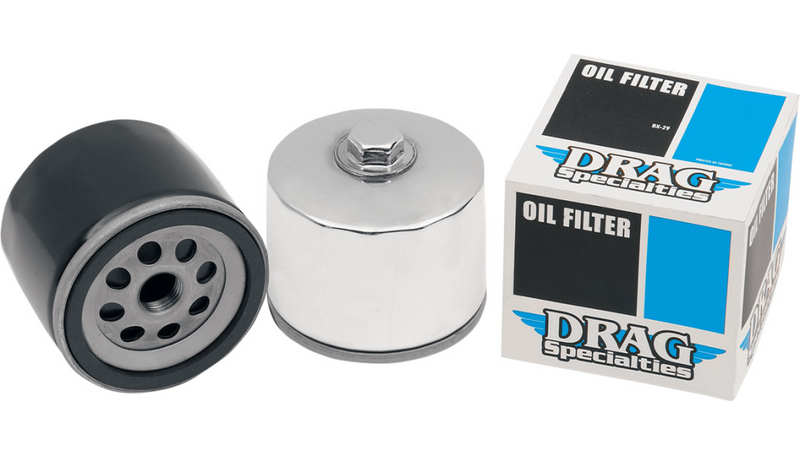 DRAG SPECIALTIES Oil Filter - Harley-Davidson 1980-1985 - Black 140004B-BX29 - PartsOutlet.com.au