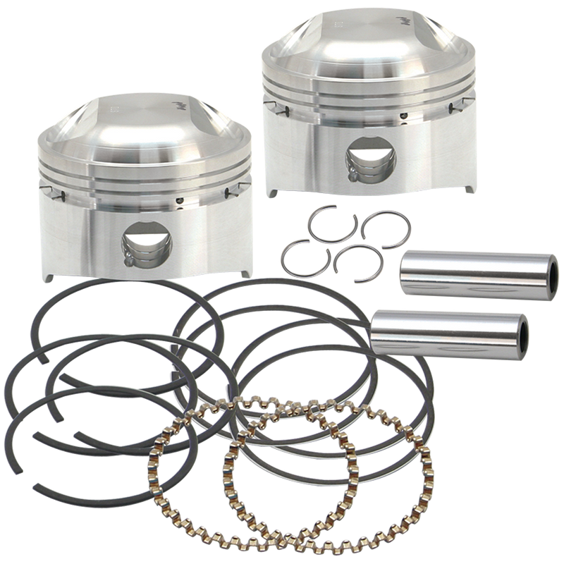 S&S CYCLE 3-1/2" Standard 80" LC Forged Pistons for '78-'84 HD® OHV Engines - 106-5511