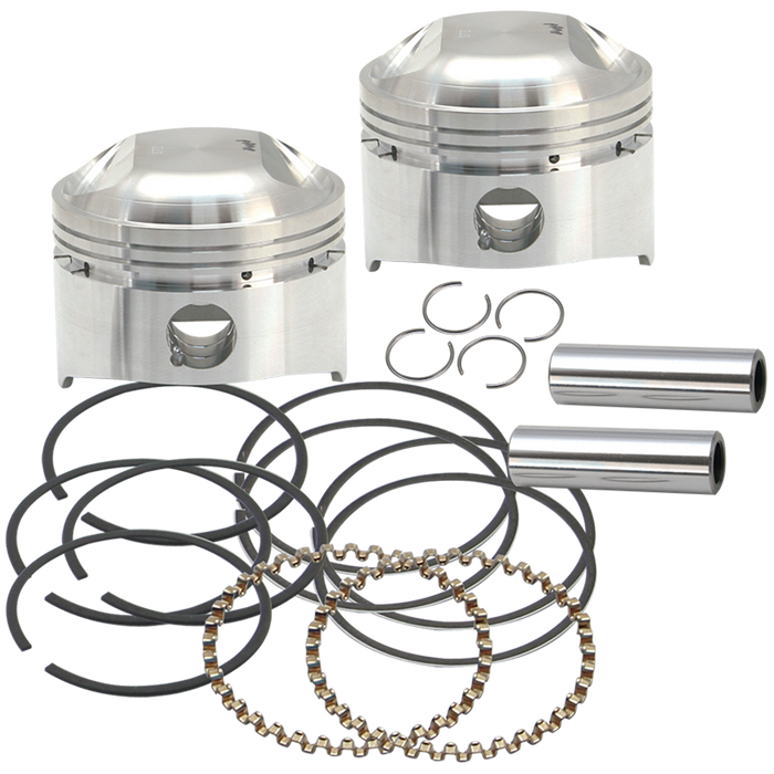 S&S CYCLE 3-1/2" Standard 80" LC Forged Pistons for 1978-'84 HD® OHV Engines - 106-5511