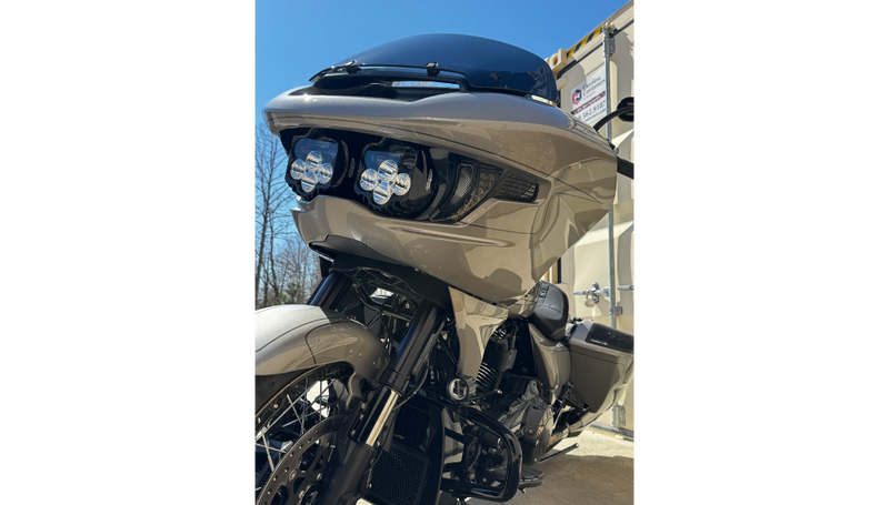 CUSTOM DYNAMICS Shark Demon Turn Signal Vents - Smoke Lens - FL '23-'25 - SD-RG23-VTS-AW