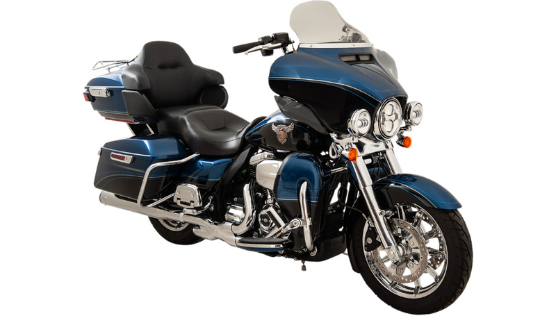 KLOCK WERKS Flare Windshield - 10-1/2" - Tinted - FLH '14-'25 - KWW-01-0468