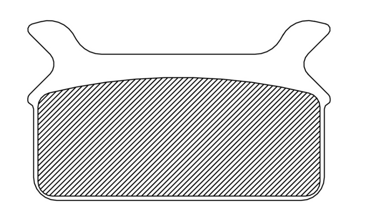 DRAG SPECIALTIES Organic Brake Pads - Harley-Davidson 1986-1999 - Touring 16-0914SCP - PartsOutlet.com.au