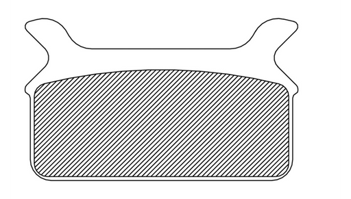 DRAG SPECIALTIES Organic Brake Pads - Harley-Davidson 1986-1999 - Touring 16-0914SCP - PartsOutlet.com.au